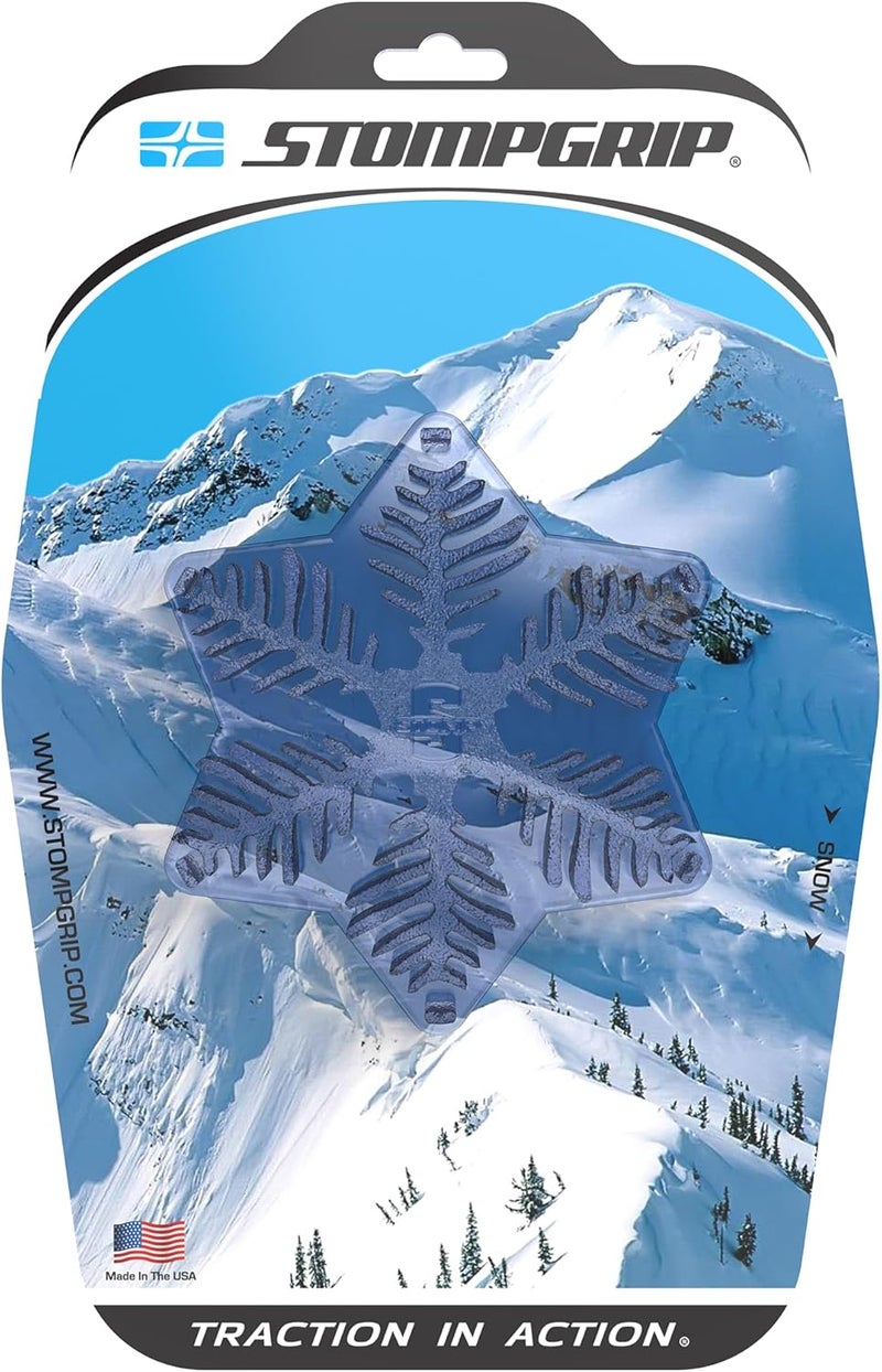 Stompgrip Premium Snowboard Stomp Pad | Snowflake | 3D Collection | 3D Decal - Image 4